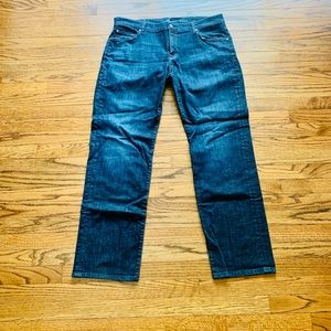 Seven Jeans, Size 38, Navy Blue. Barely worn